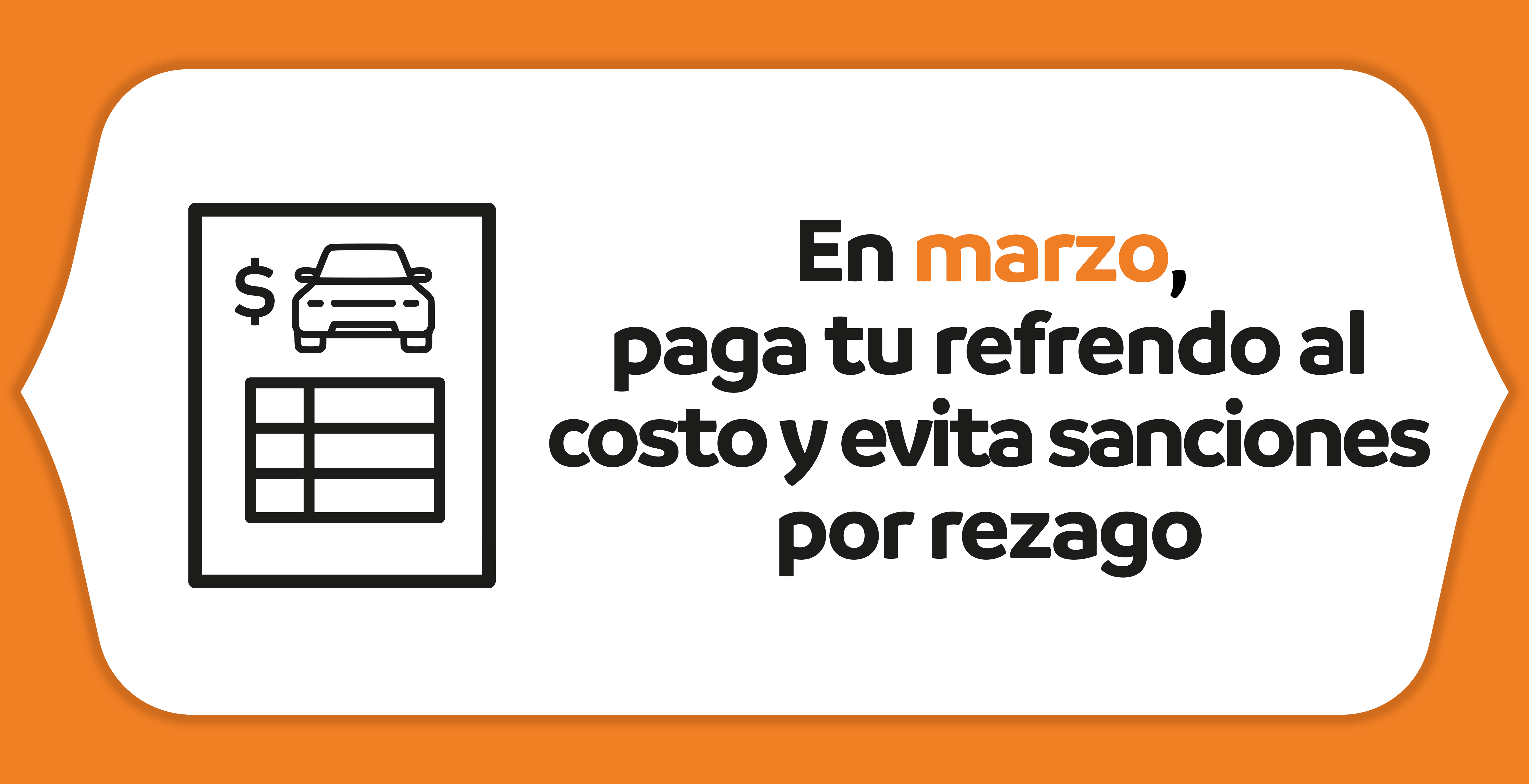 ¡Cumple con tu Refrendo Vehicular 2026!